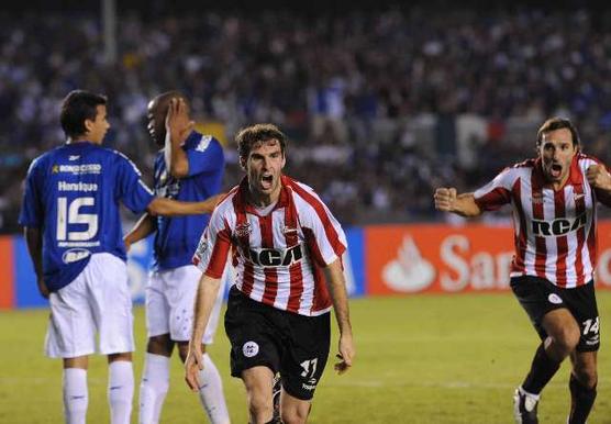 Festejo del gol de campeón