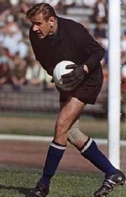 El arquero Lev Yashin