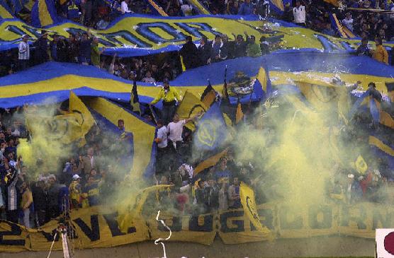 Los vecinos dijeron que en el lugar estuvieron hinchas de Boca Junior