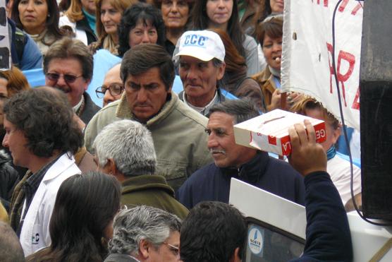 En esa caja juntan el fondo de huelga