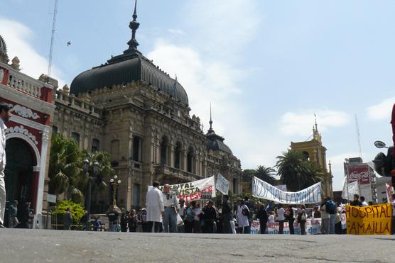 Nueva marcha de la salud