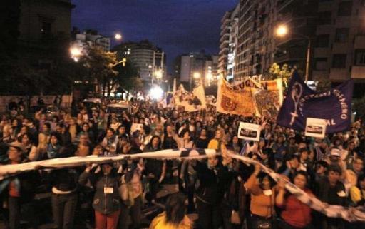 El domingo será al multitudinaria marcha