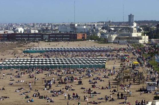 Mar del Plata fue uno de los principales destino de los argentinos