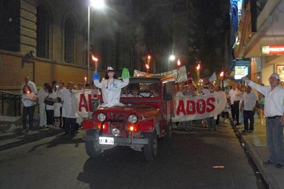 La Marcha de Antorchas demostró que el sector no es debil y tiene apoyo