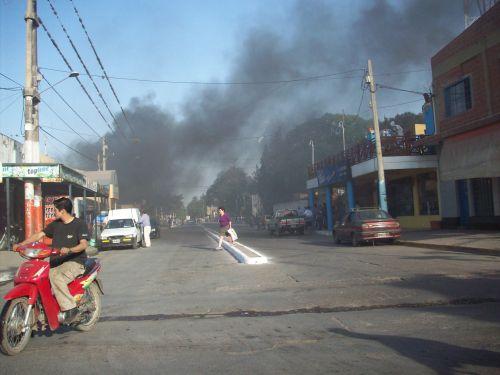 Durante todo el día Alderetes estuvo revolucionado 