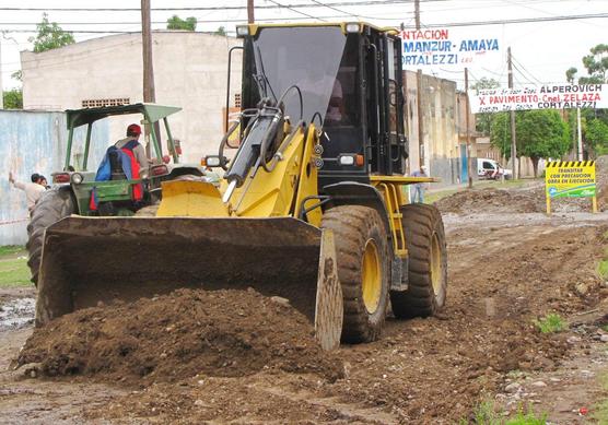 Pavimento en Coronel Zelaya