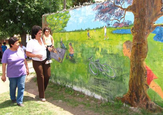 Mural en vía pública