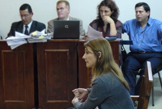 Hilda Glagys Alvaredo, maestra de la hija de Nélida Fernández, a la cual no se dejó testimoniar