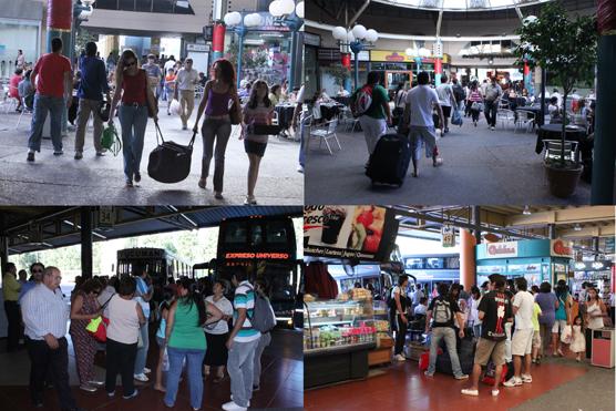 Miles de personas en la terminal tucumana