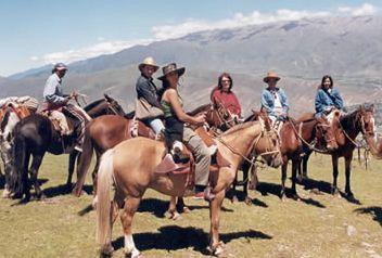 Cabalgatas, el principal atractivo turísitco en Tafí