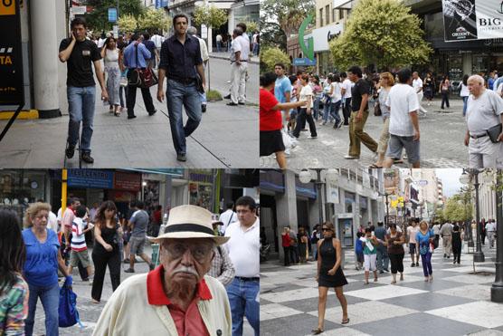 El centro volvió a su ritmo 