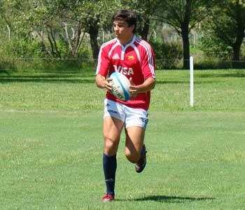 Santiago Guzmán, jugador tucumano seleccionado