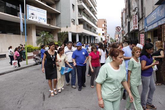 ATSA movilizó frente al Subsidio de Salud