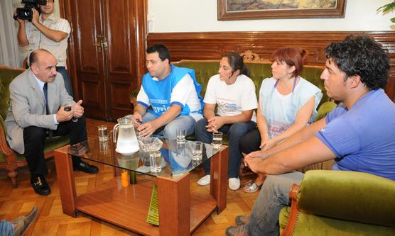 Reunión en Casa de Gobierno