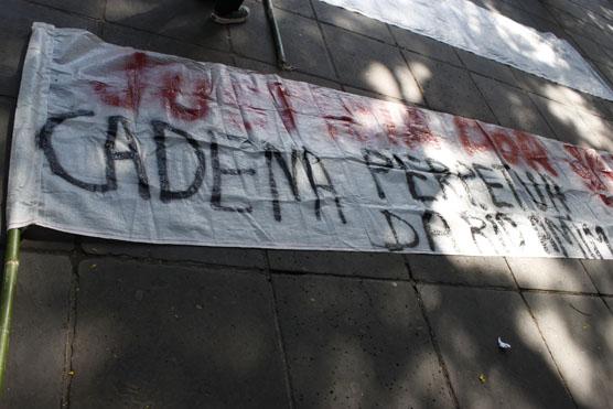 Desde las 10 de la mañana, comunidades indígenas se preparaban en Plaza Independencia