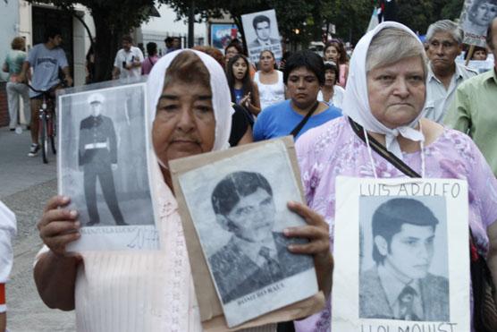 Estaban presentes, las madres de Plaza de mayo