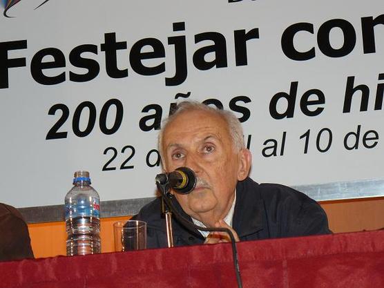 Galasso en la Feria del Libro