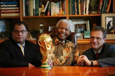 Nelsón Mandela y la Copa