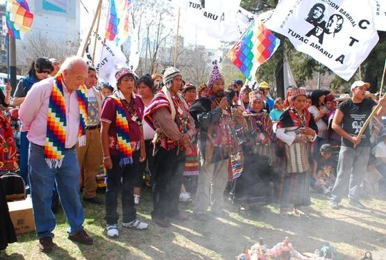 La ceremonia en Jujuy