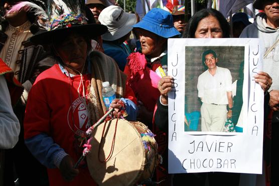 Pidieron justicia por Chocobar, miembro de la comunidad Diaguita asesinado en nuestra Provincia