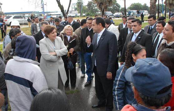 Amado visitó cooperativas