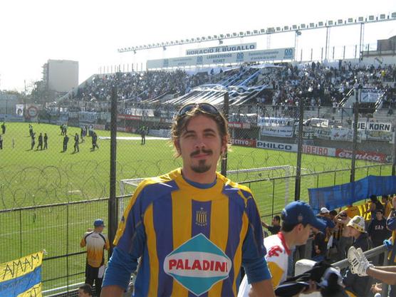 Juan Pablo Dandreta, el día del partido con All Boys