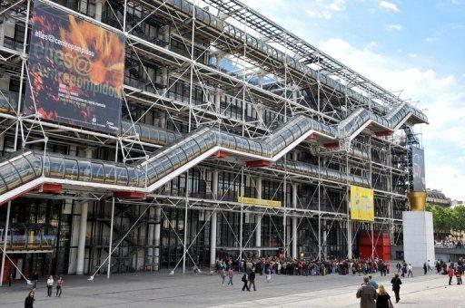 Una imagen del centro de arte contemporáneo Pompidou  