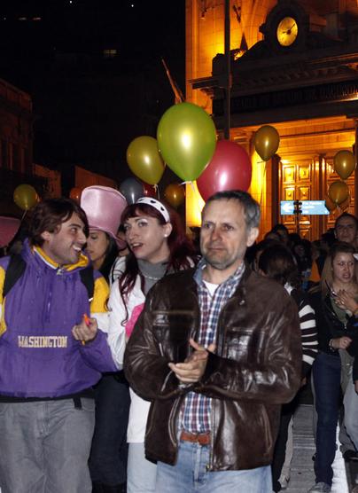 El concejal Hugo Cabral participó