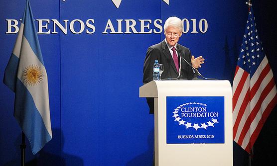 Clinton en Buenos Aires