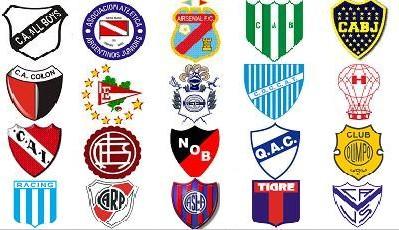 Escudos de los clubes de primera