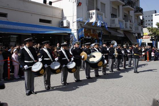 En la Casa Histórica si hizo presente la banda de música del ejercito