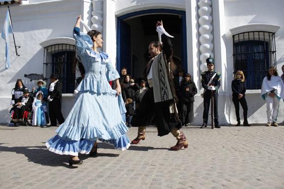 Se ofreció también un espectáculo de baile folklorico