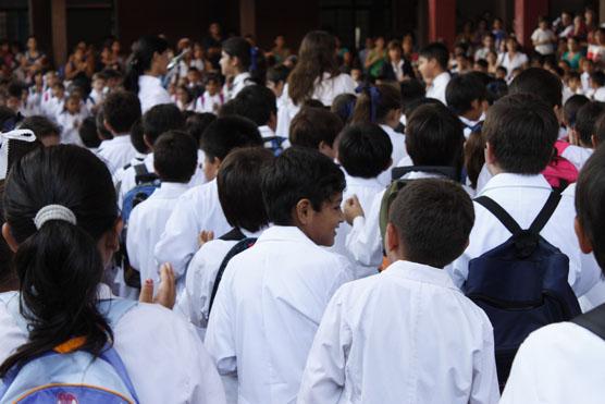 Se terminaron las vacaciones de invierno, los chicos vuelven al cole