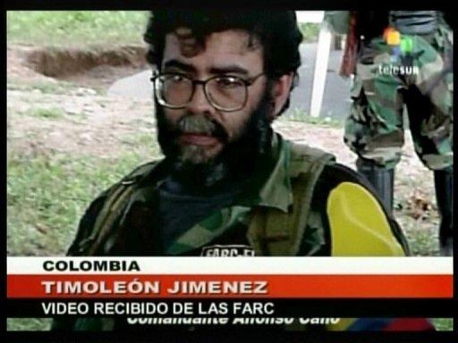 Alfonso Cano, jefe de las FARC