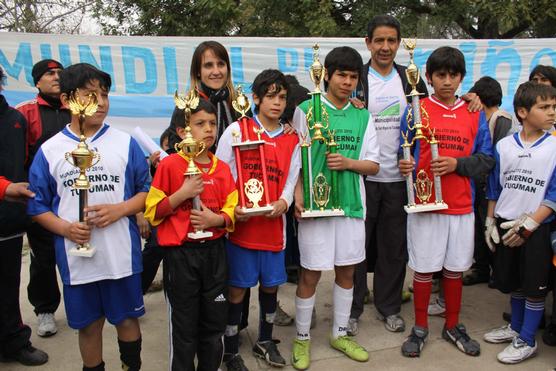 Participantes del Mundialito capitalino