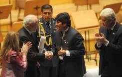 Evo Morales en San Juan