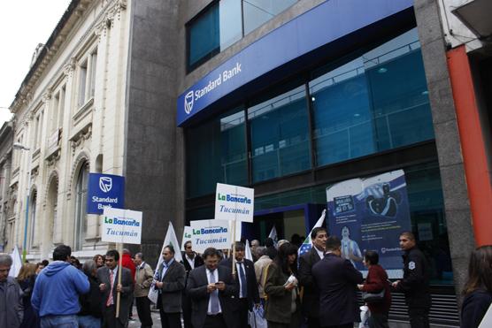 Jornada sin actividad bancaria en todo el país