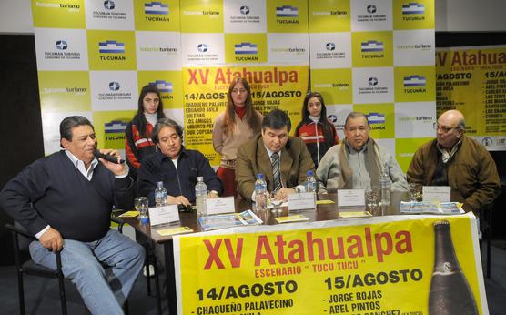 Acto de lanzamiento del XV Atahualpa