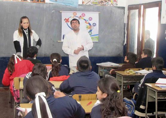 Charla en la Escuela Alfonsina Storni