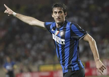 Diego Milito , el Mejor de Europa