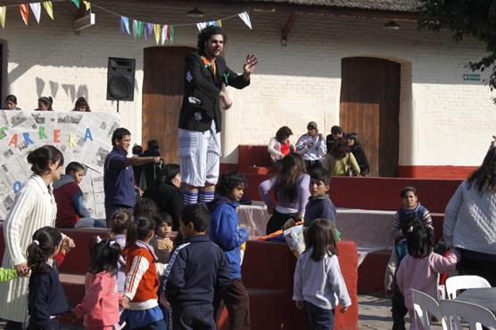 Una jornada a puro color y diversión para los niños