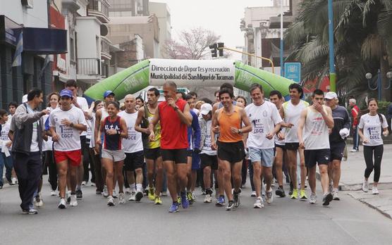 Largada de la maratón