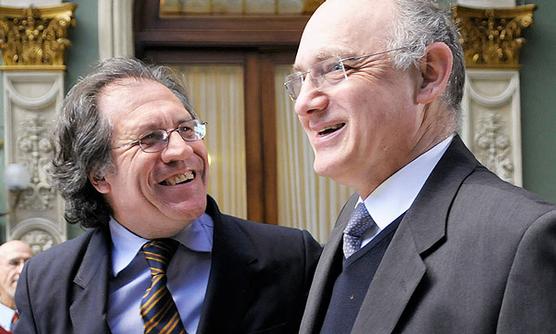 Almagro y Timerman sonríen en Montevideo