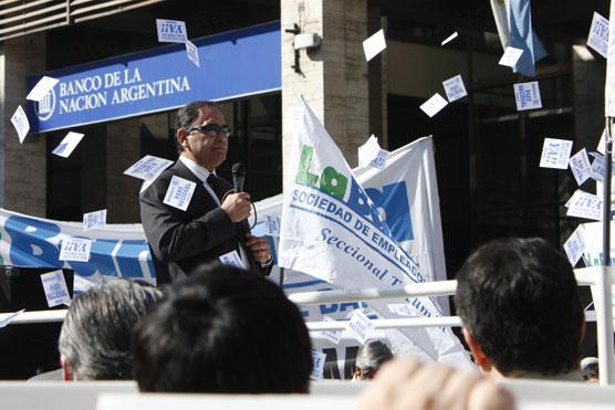 La Bancaria llevará su protesta a la calle