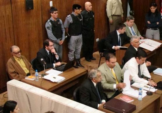 Segundo día en el primer juicio a represores en Santiago. Foto: Nuevo Diario