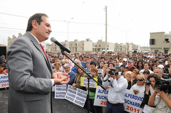 Gobernadro Alperovich en Lomas de Tafi