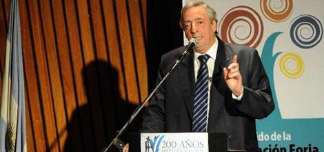 El presidente del PJ en la Biblioteca Nacional