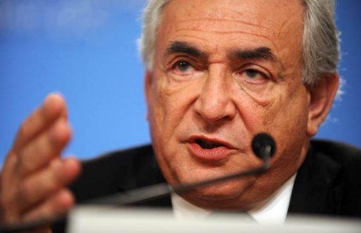 Dominique Strauss-Kahn ayer en Washington