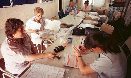 Los censistas recibieron clases de información