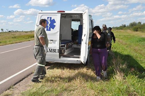 Trasladaron a los accidentados a Tucumán